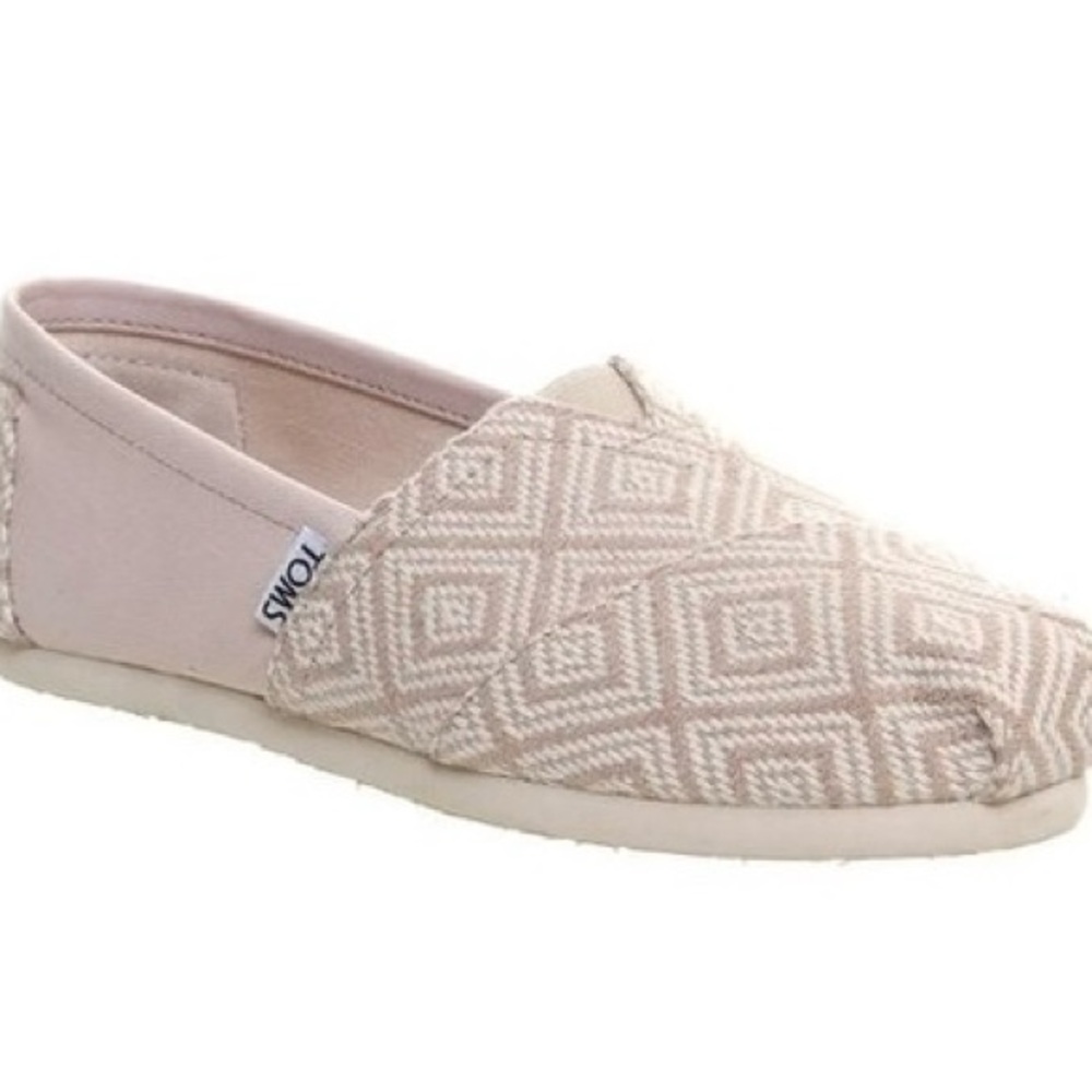TOMS 'Classic - Whisper Diamond' Woven Slip-On (Women)